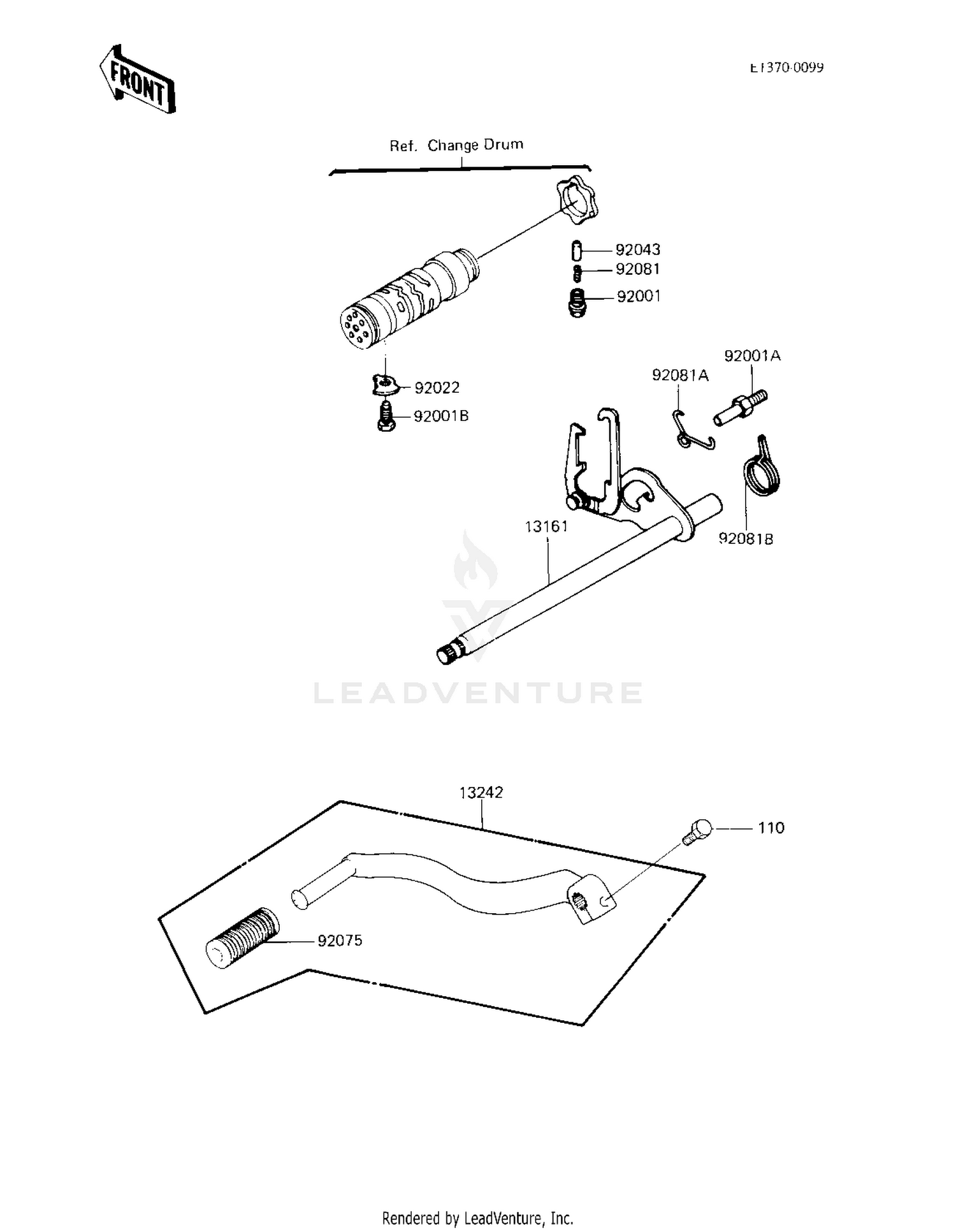 GEAR CHANGE MECHANISM