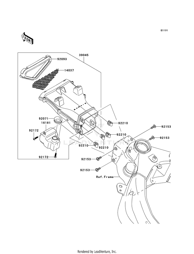 2005 Kawasaki Ninja ZX-6R OEM Parts
