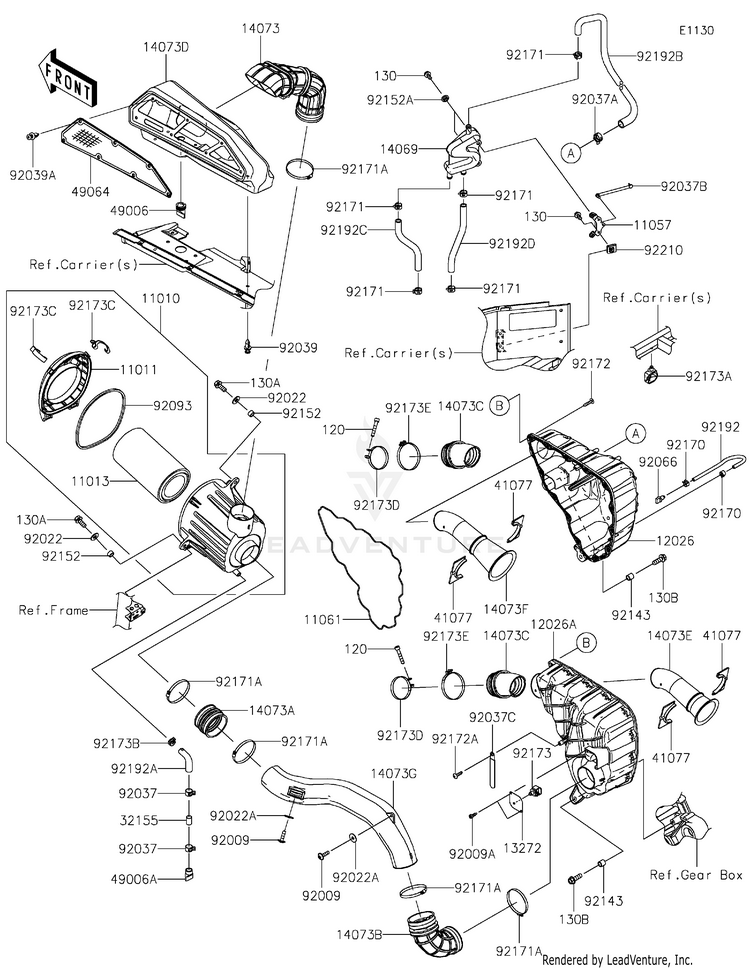 Air Cleaner Schematic
