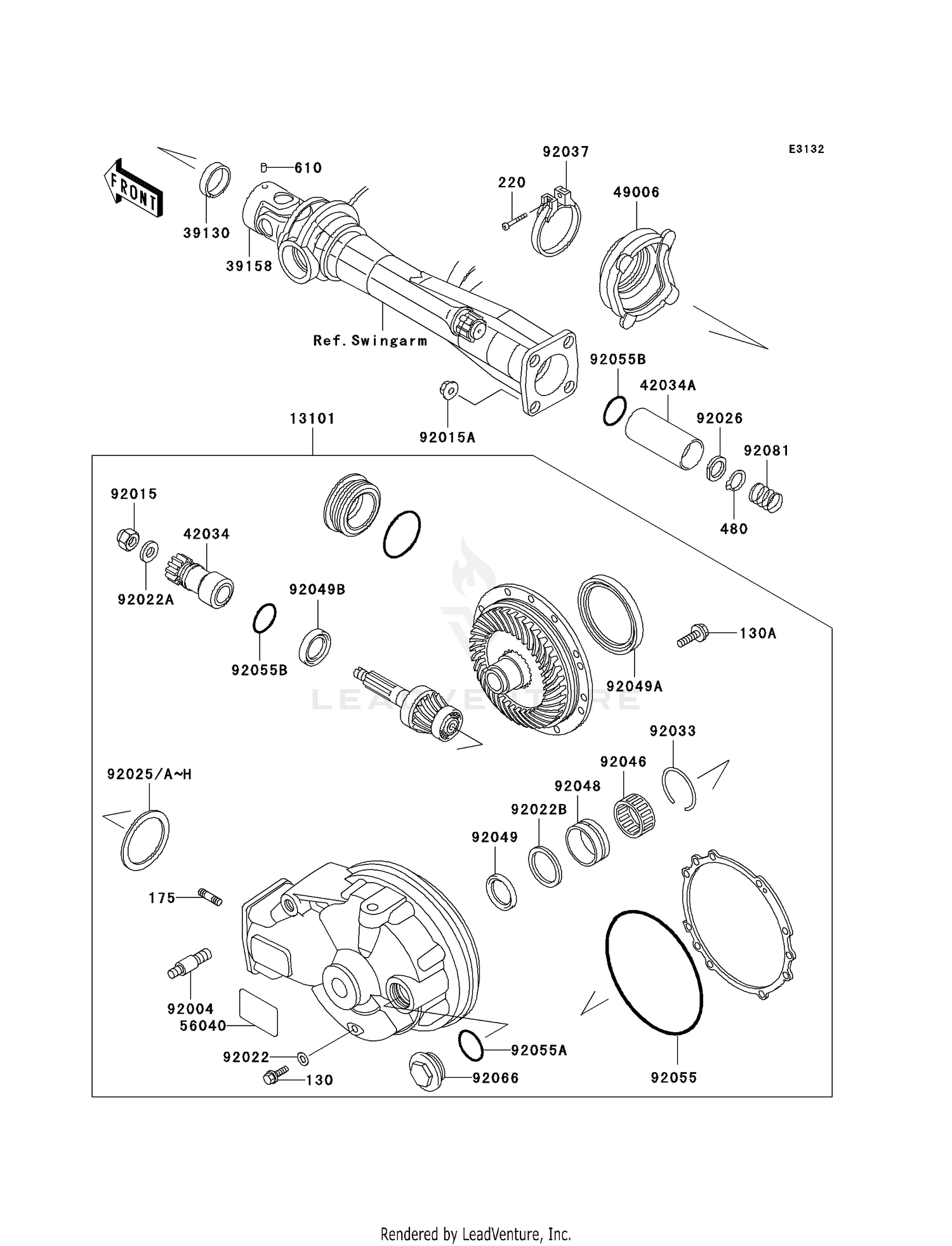 DRIVE SHAFT/FINAL GEAR
