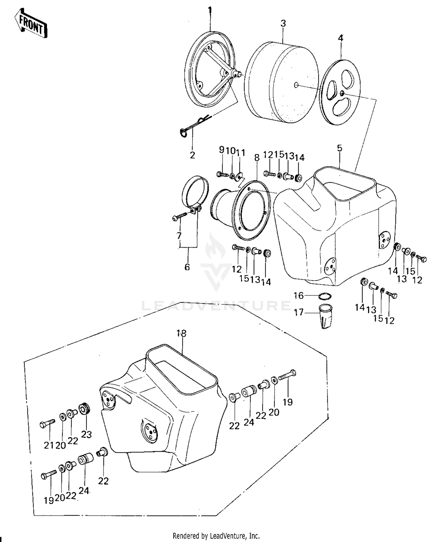 AIR CLEANER (78-79)