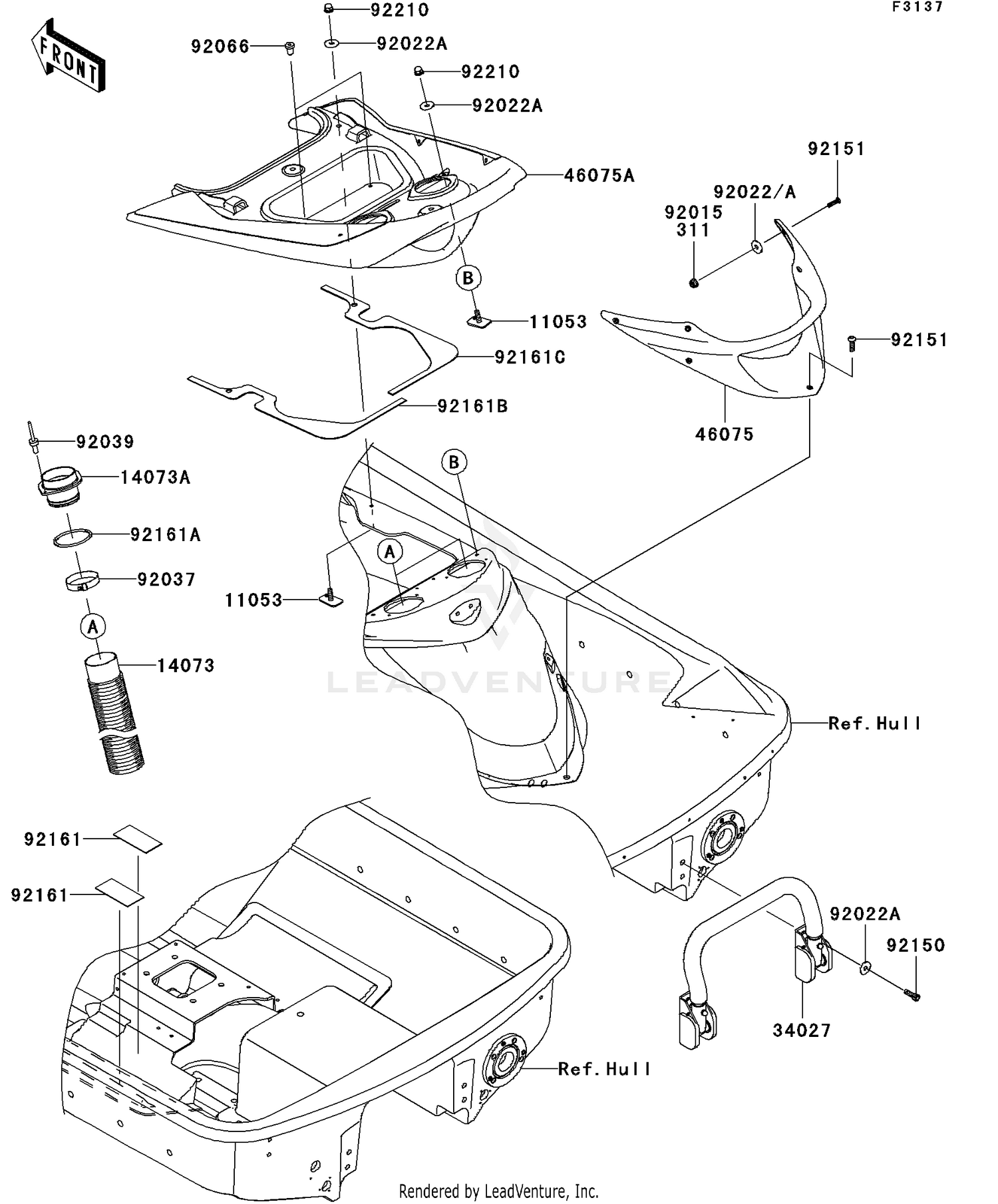 Hull Rear Fittings