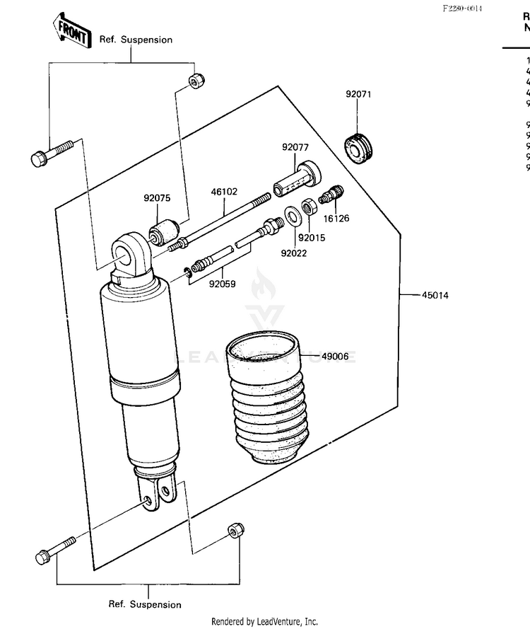 Shock Absorber Schematic