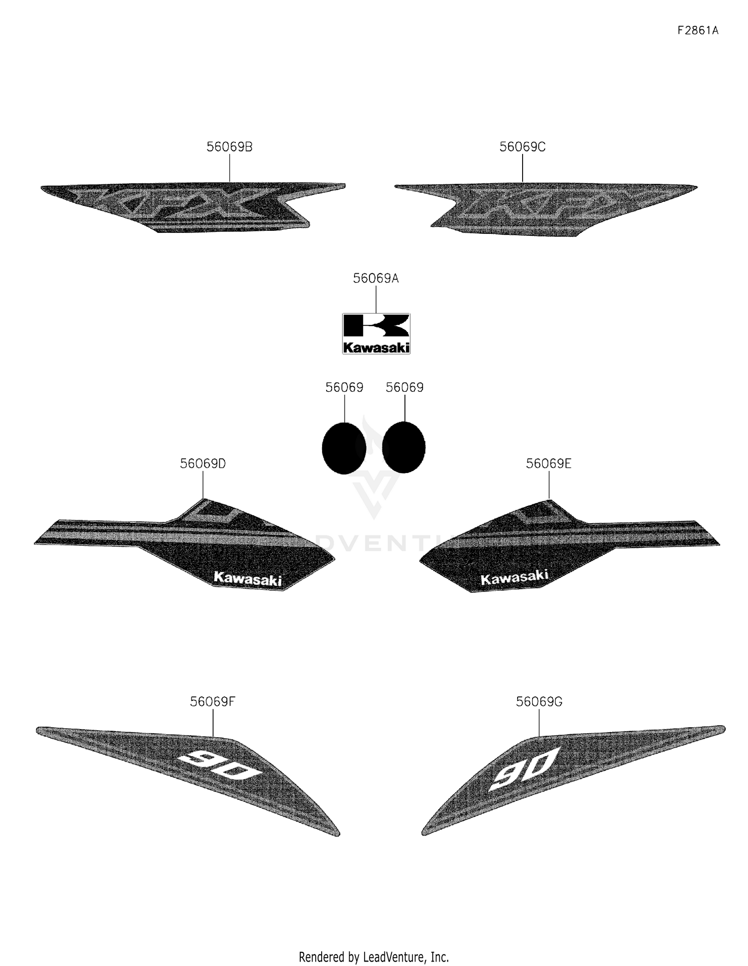 Decals(Blue)