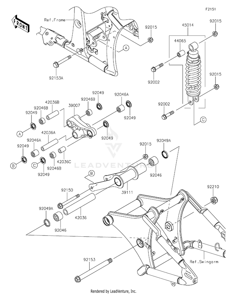 Suspension/Shock Absorber Schematic
