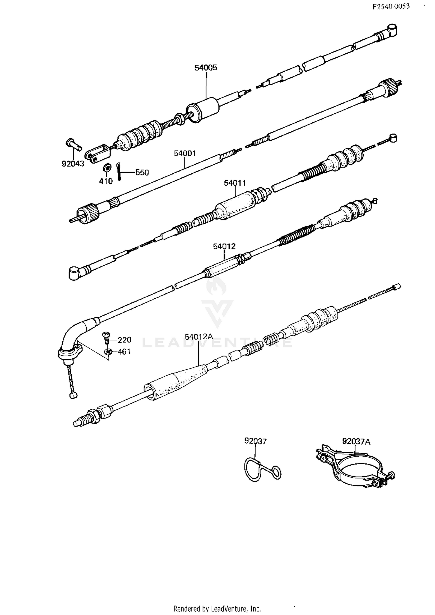 CABLES ('81-'82 A2/A3)