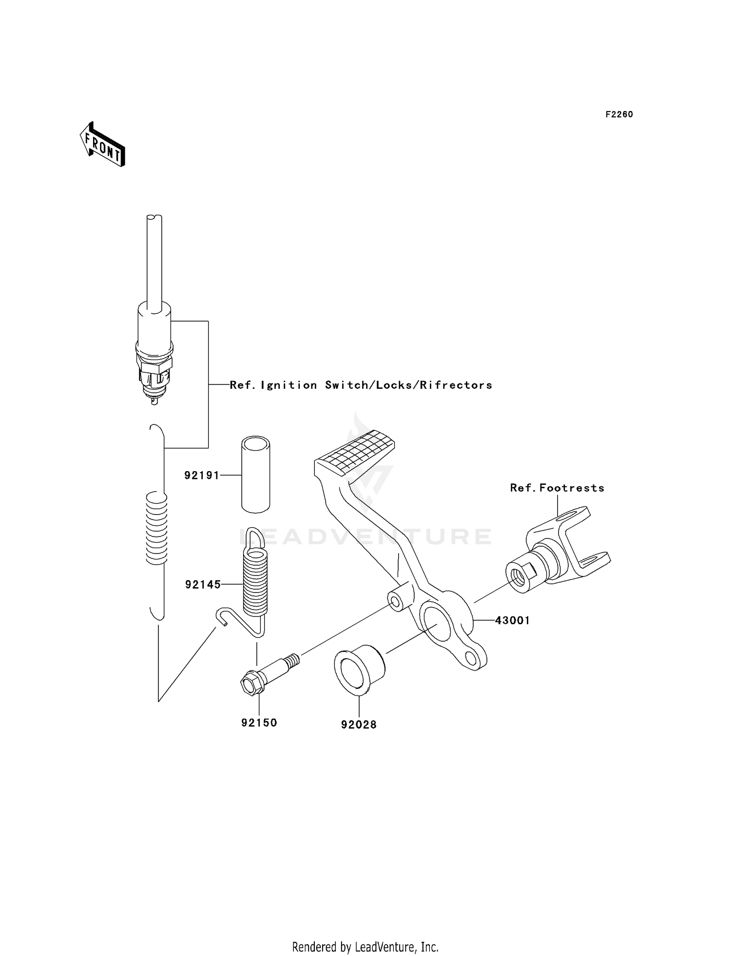 BRAKE PEDAL/TORQUE LINK