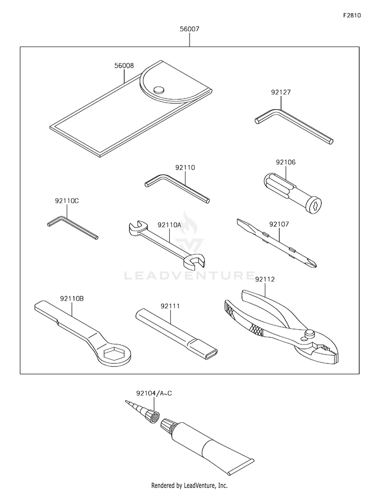 Owner's Tools Schematic