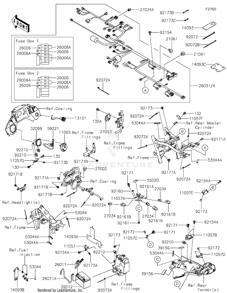 Chassis Electrical Equipment Schematic