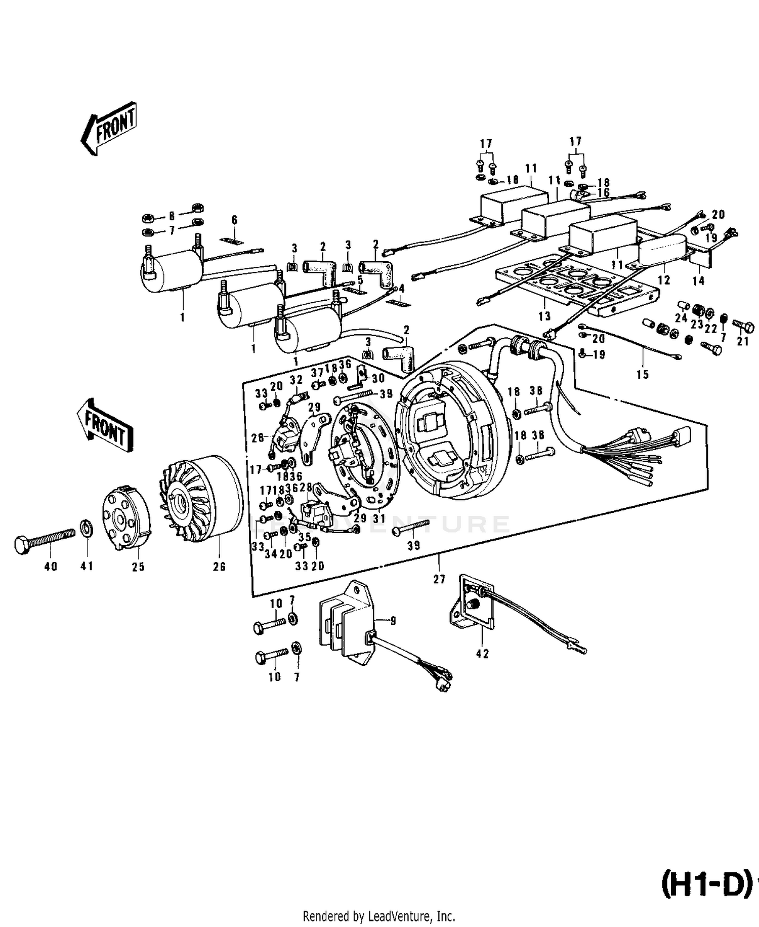 IGNITION/GENERATOR/REGULATOR (H1-D)