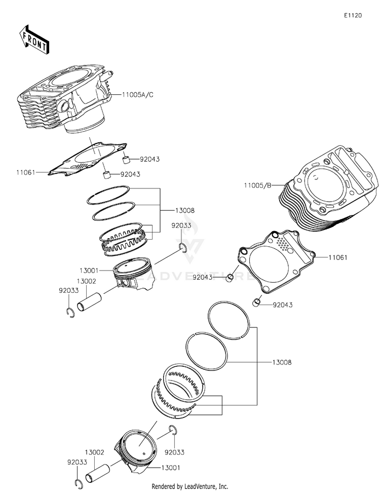 Cylinder/Piston(S) Schematic