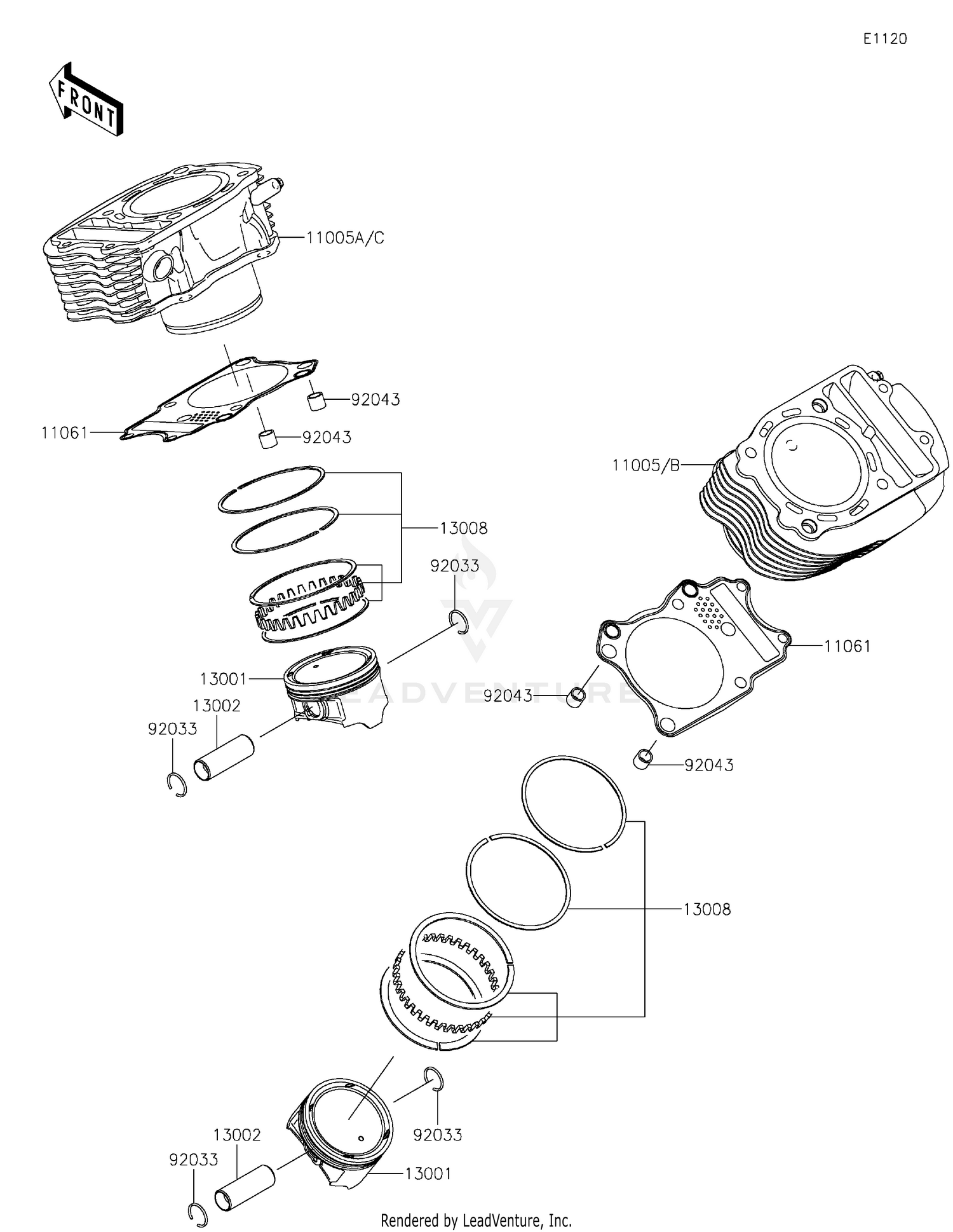 Cylinder/Piston(s)