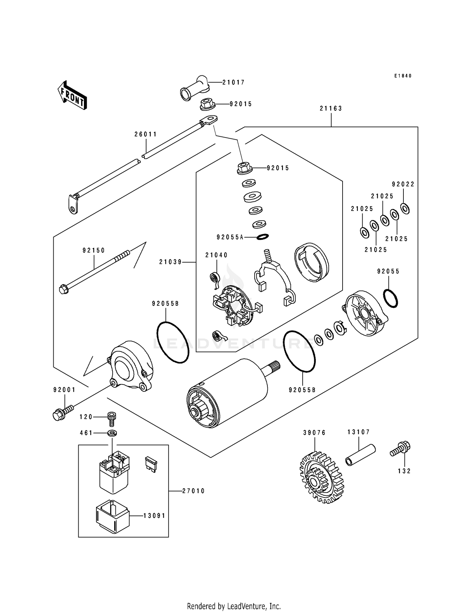 STARTER MOTOR