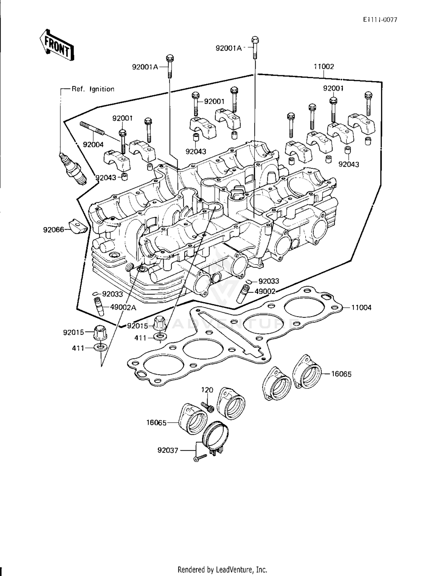 CYLINDER HEAD ('83 H3)