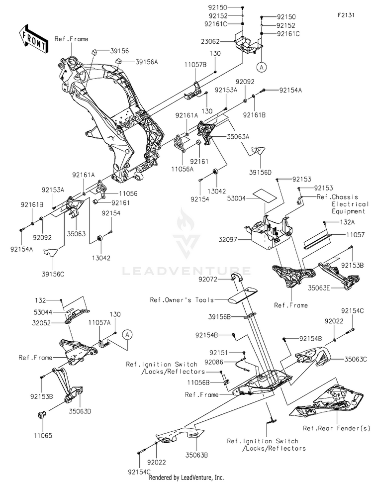 Frame Fittings Schematic