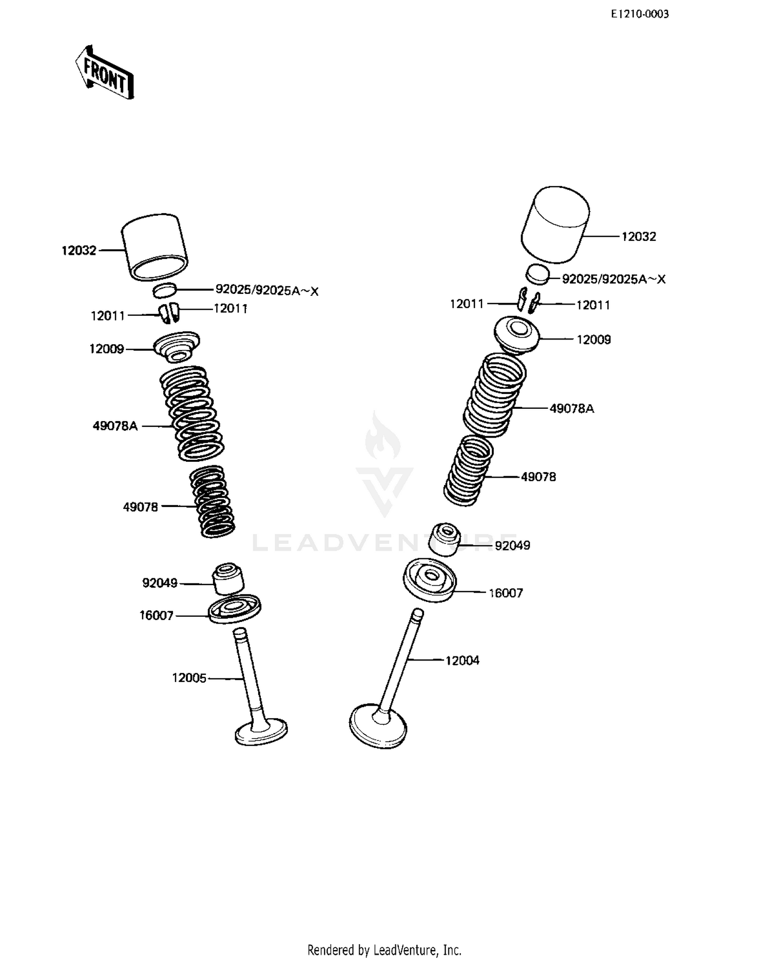 VALVES ('82-'83 C3/C4)