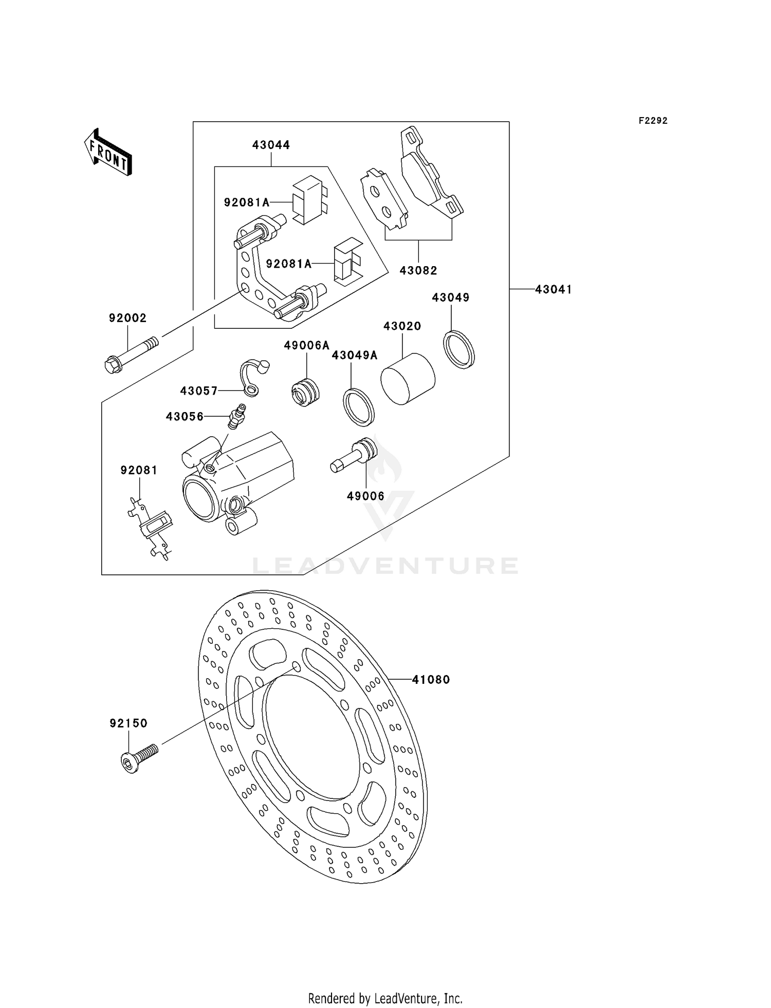 FRONT BRAKE (EN500-C6-C8)