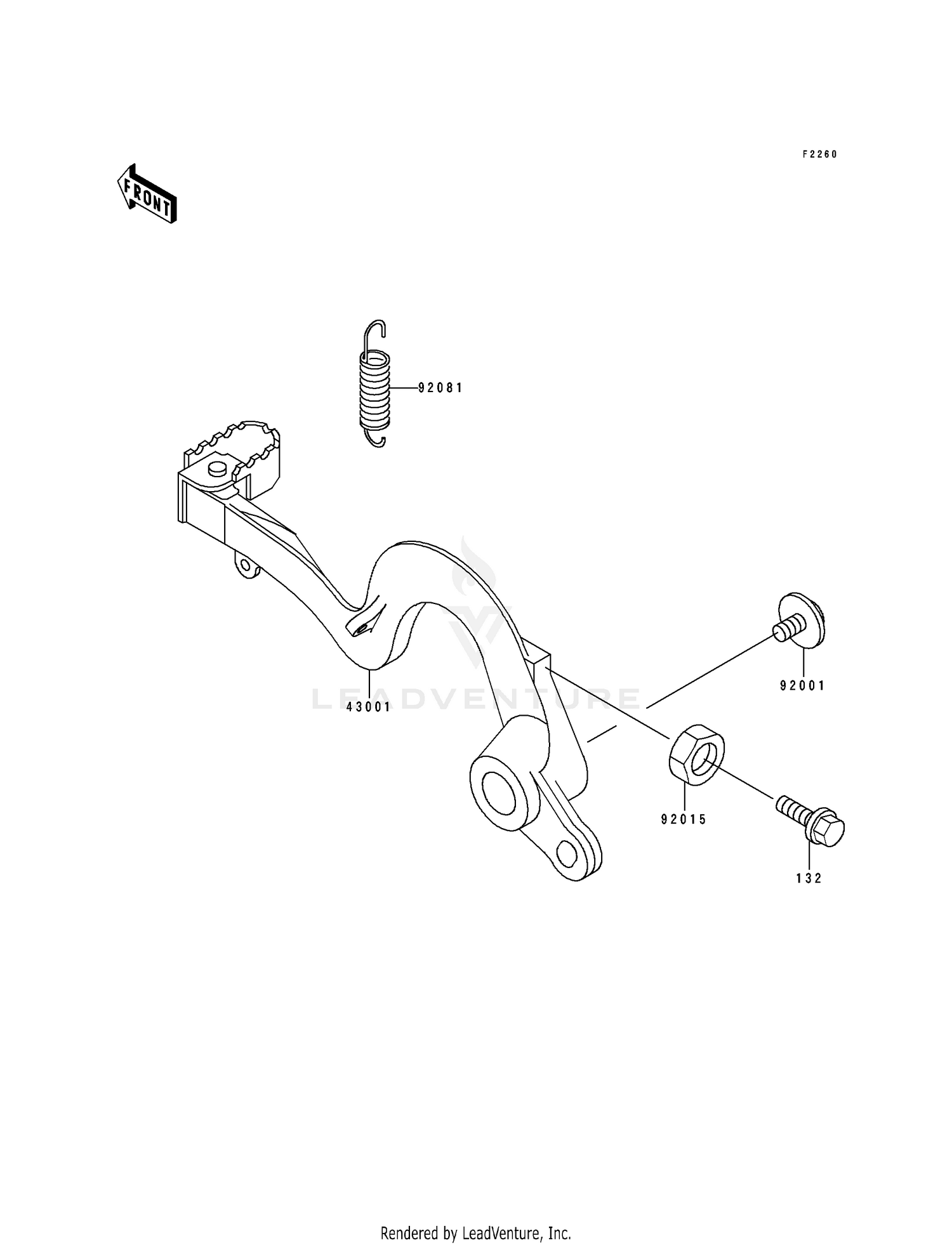 BRAKE PEDAL