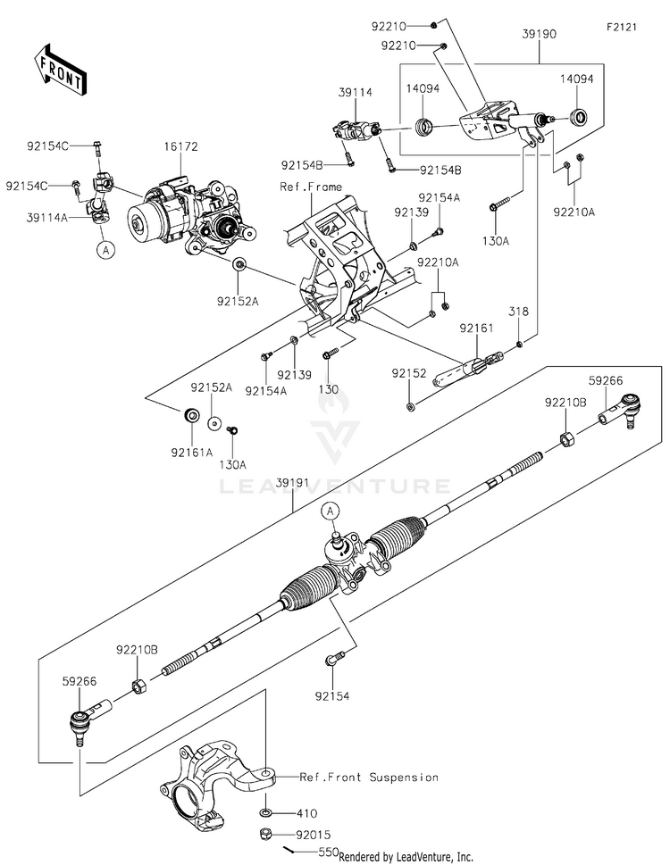 Steering Shaft Schematic