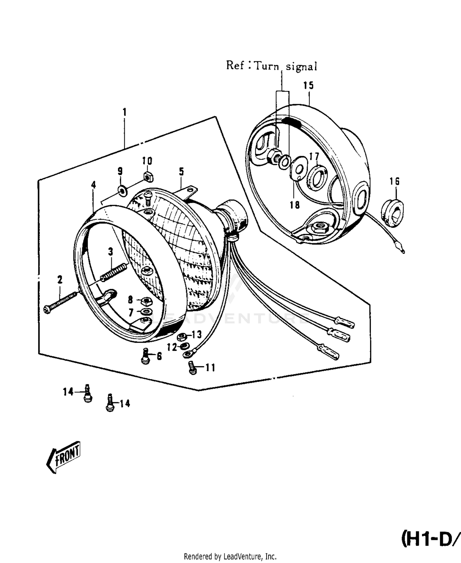 HEADLIGHT (H1-D/E/F)