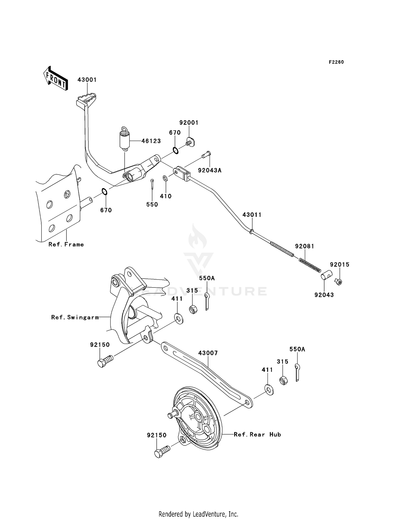 BRAKE PEDAL