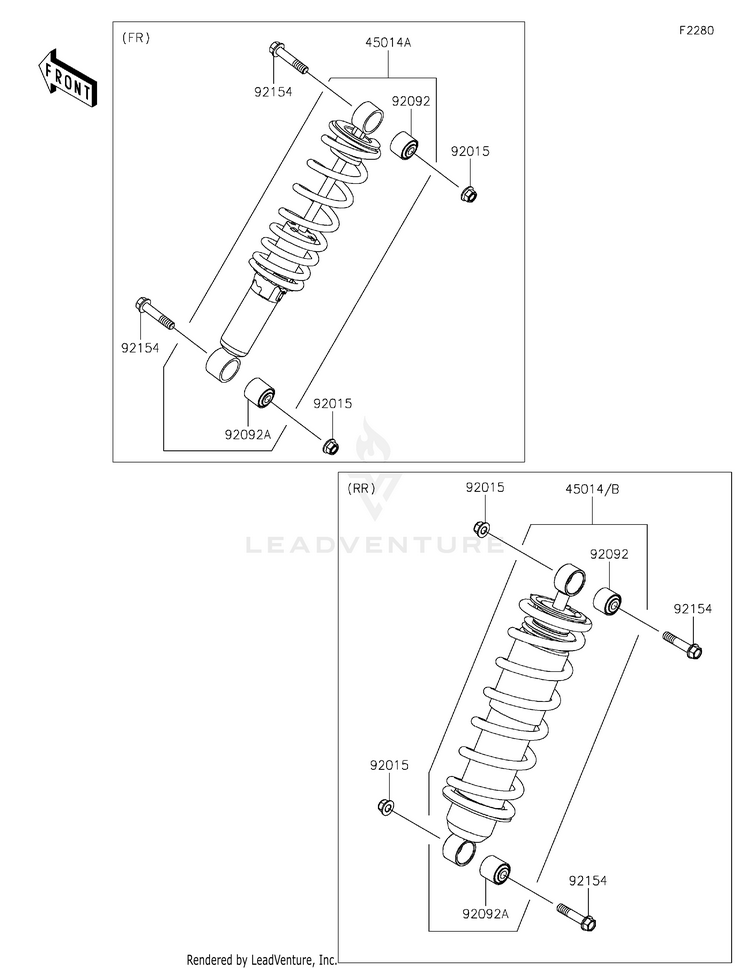 Shock Absorber(S) Schematic