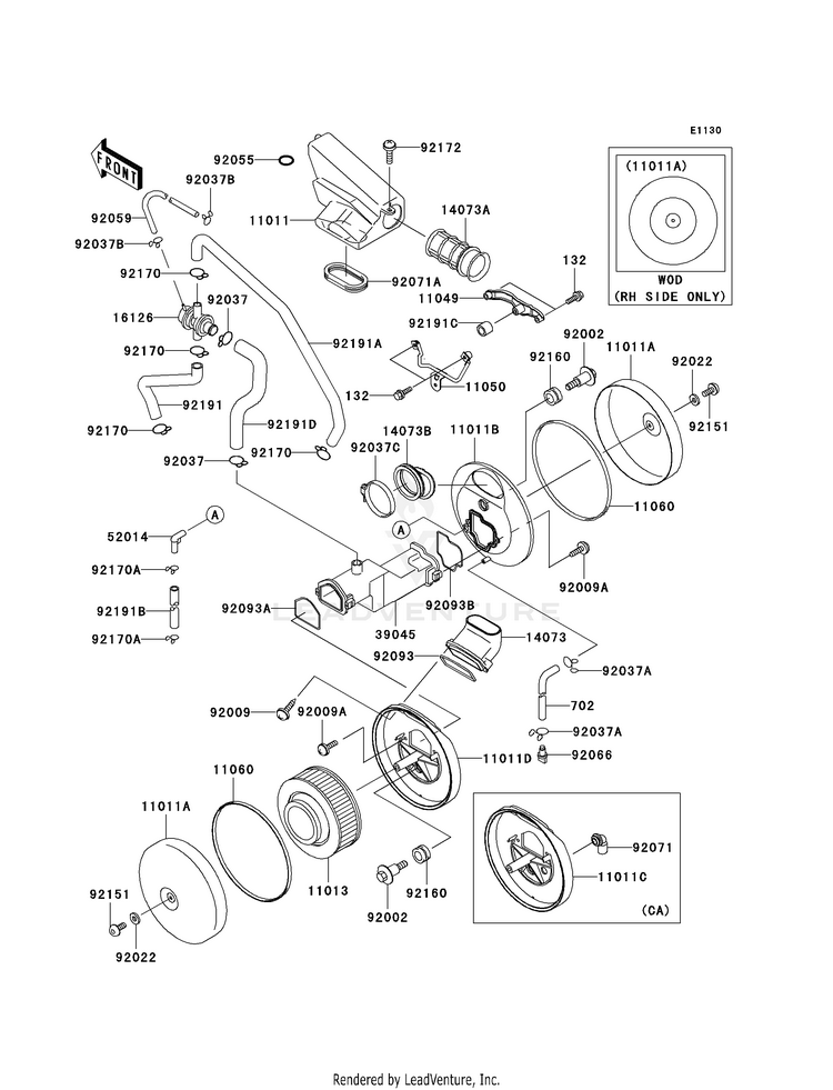 Air Cleaner Schematic