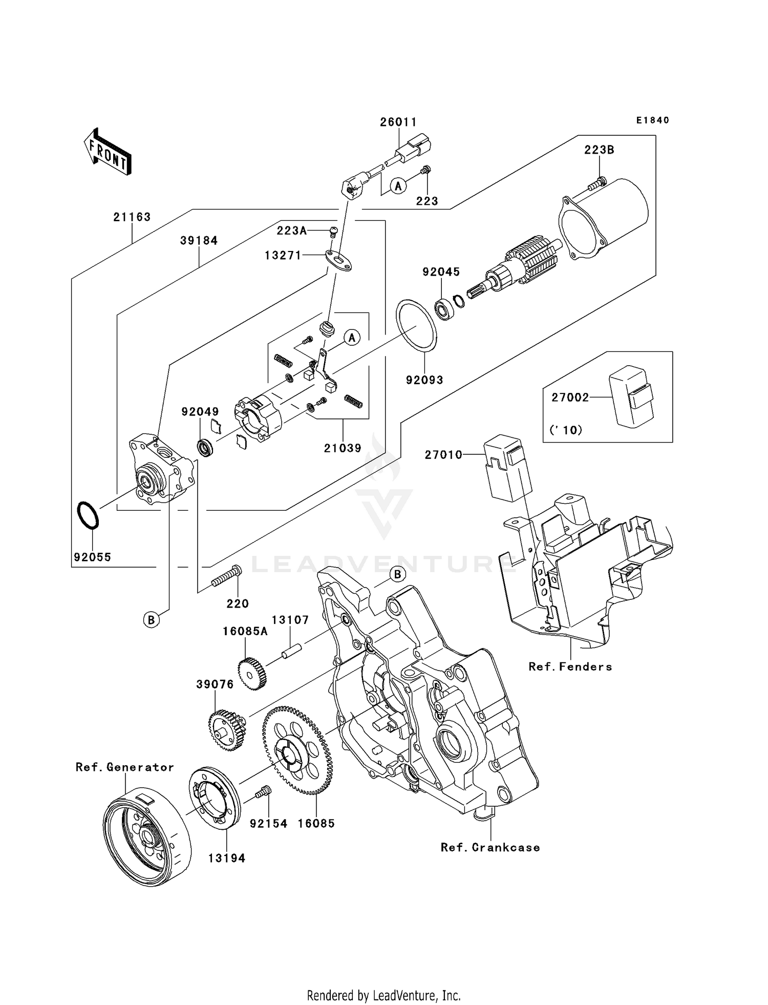 STARTER MOTOR