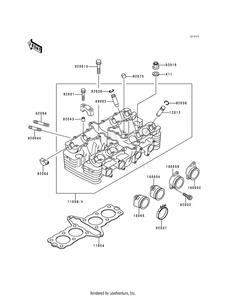 Cylinder Head Schematic