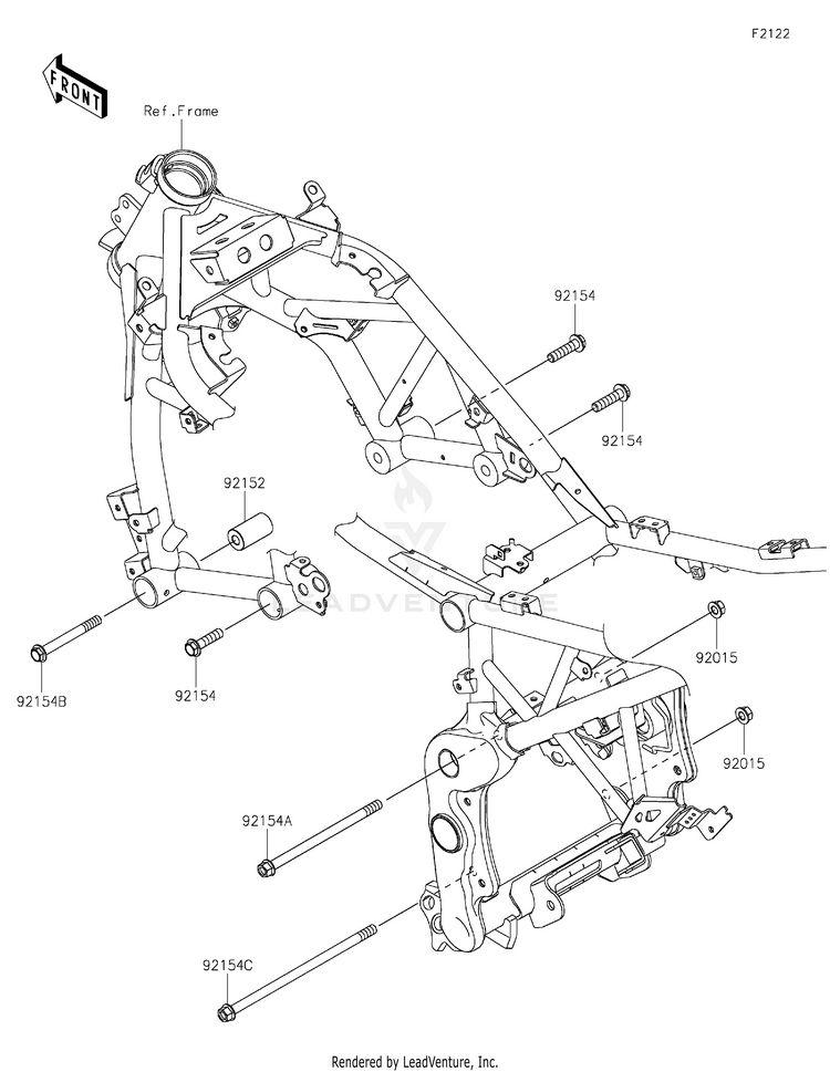 Engine Mount Schematic