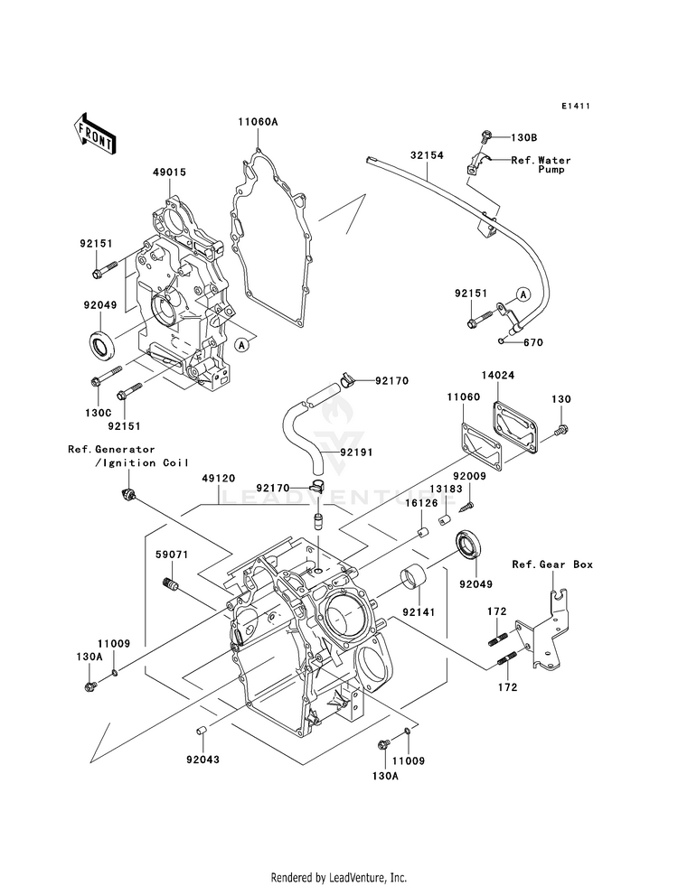 Crankcase Schematic