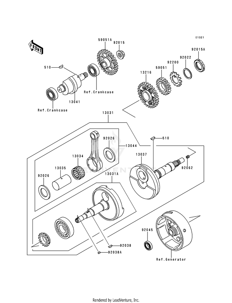 Crankshaft Schematic
