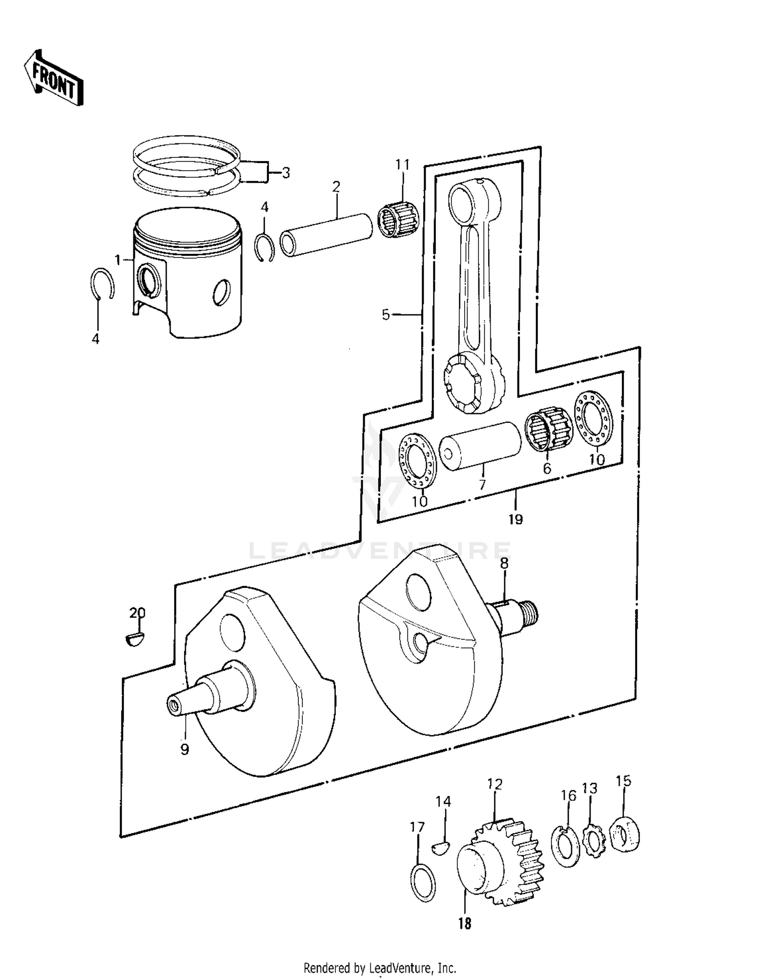 CRANKSHAFT/PISTON