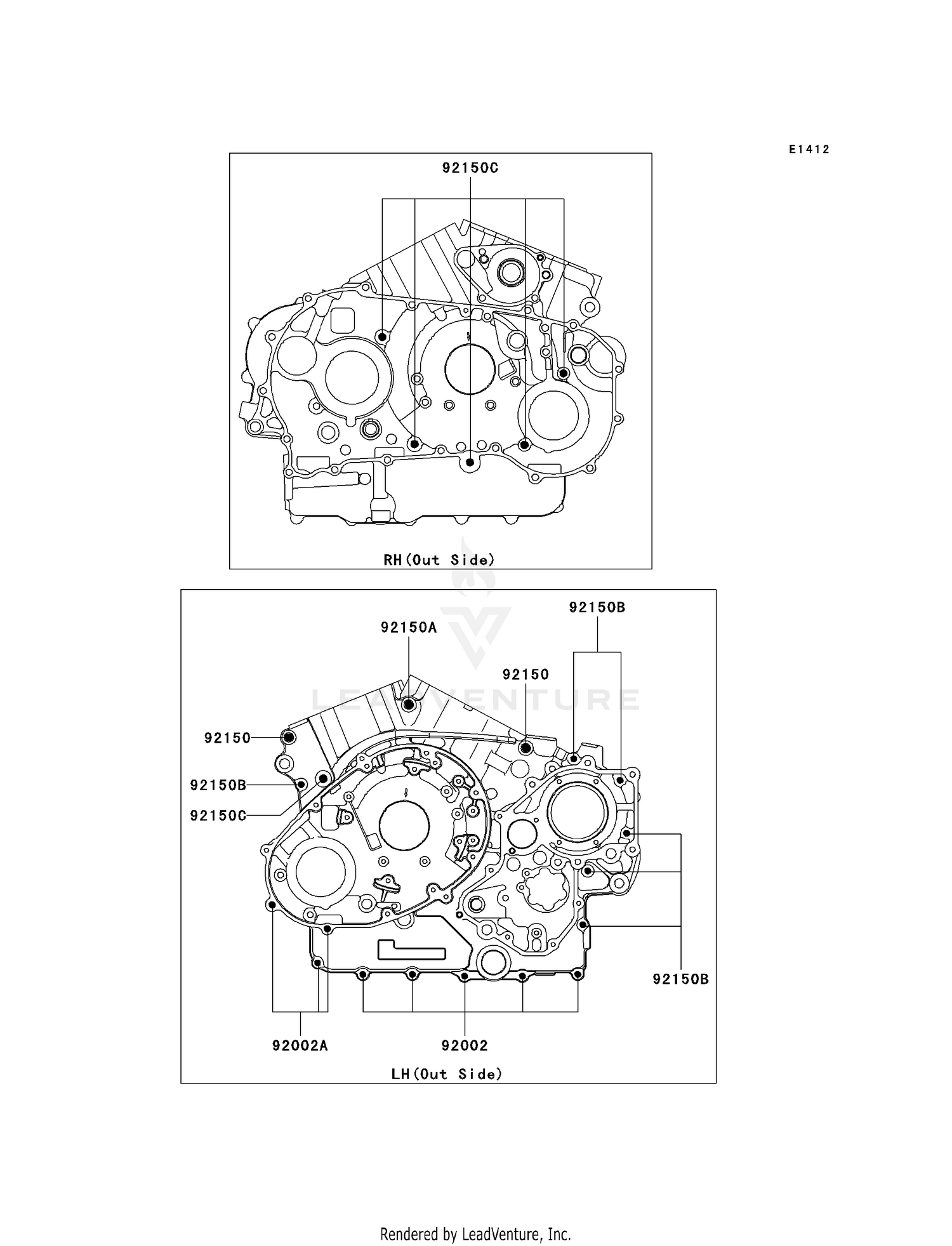 CRANKCASE BOLT PATTERN