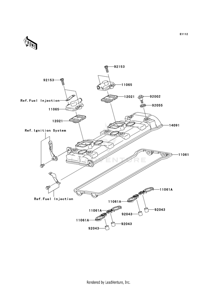 Cylinder Head Cover Schematic
