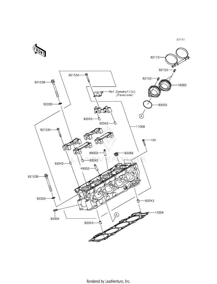 Cylinder Head Schematic