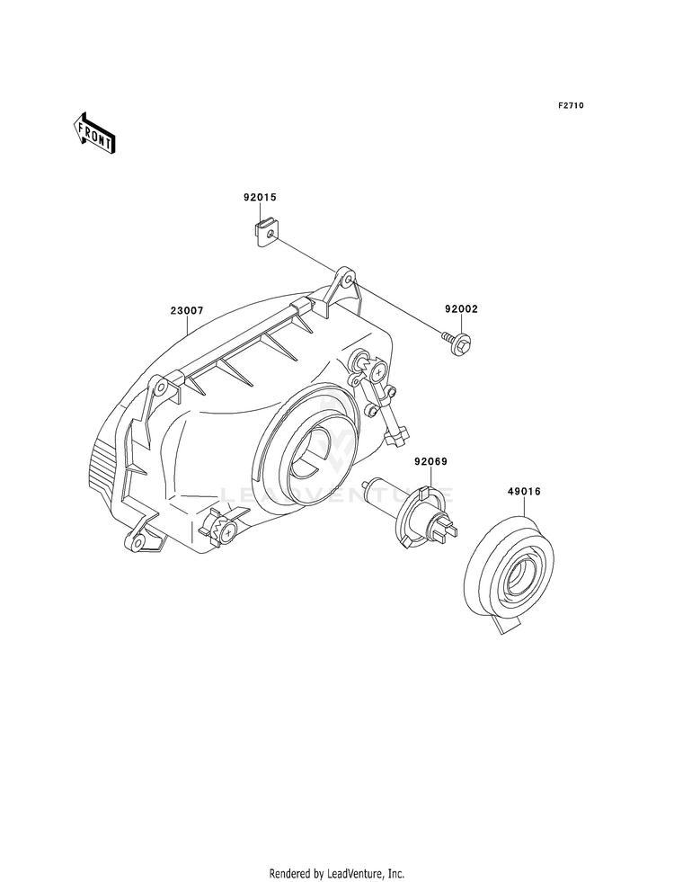 Head Lamp Schematic