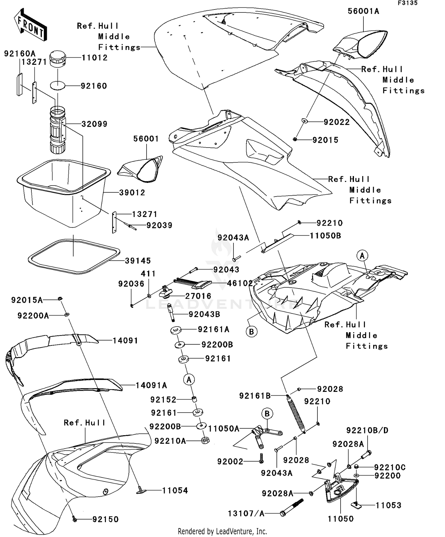 Hull Front Fittings