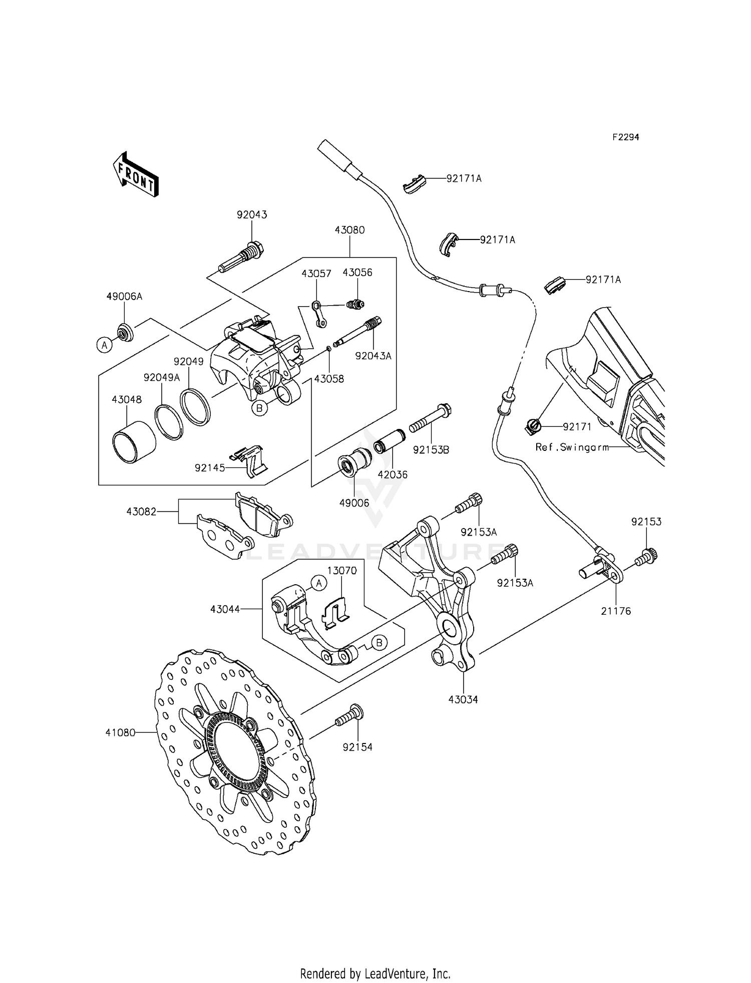 REAR BRAKE (FFF)