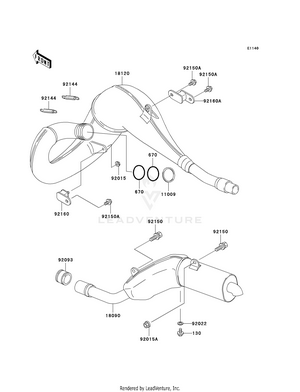 Muffler(s) Schematic