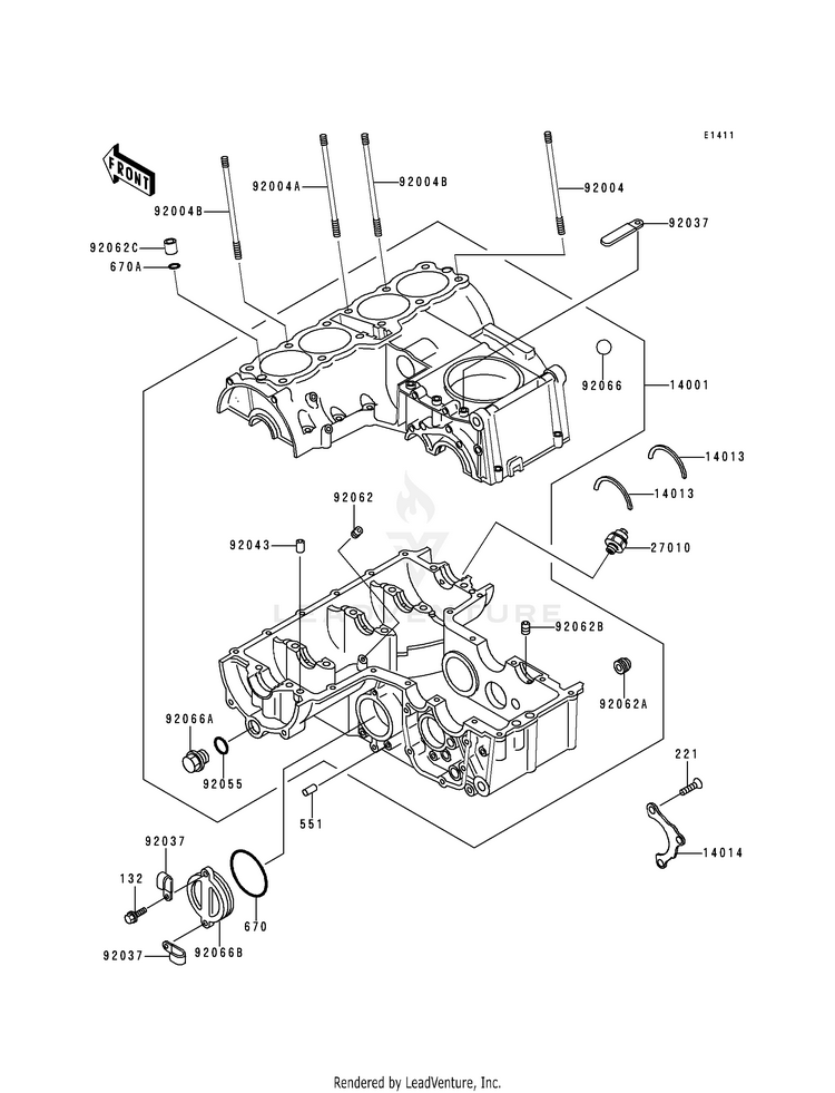Crankcase Schematic