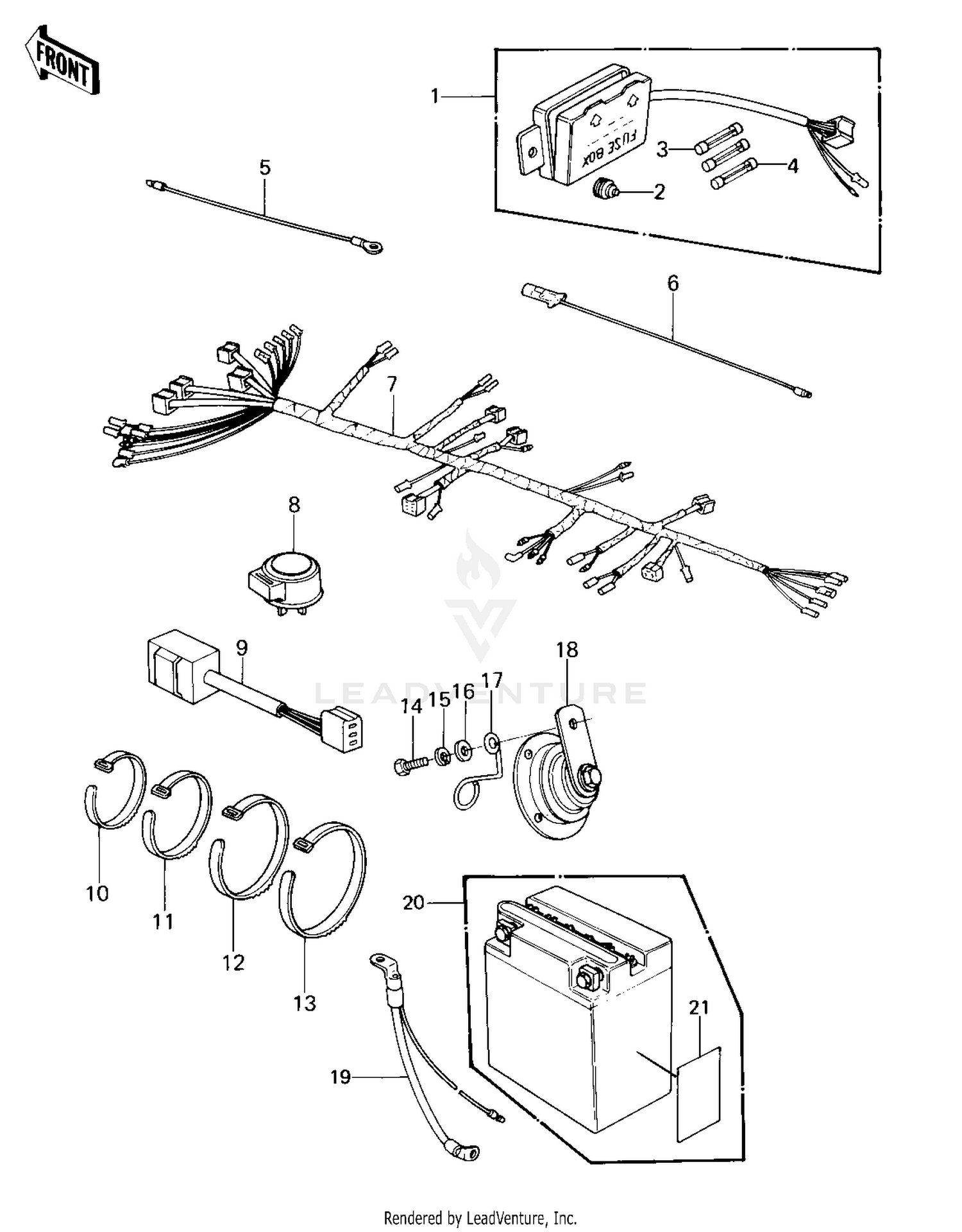 CHASSIS ELECTRICAL EQUIPMENT ('80 B1)