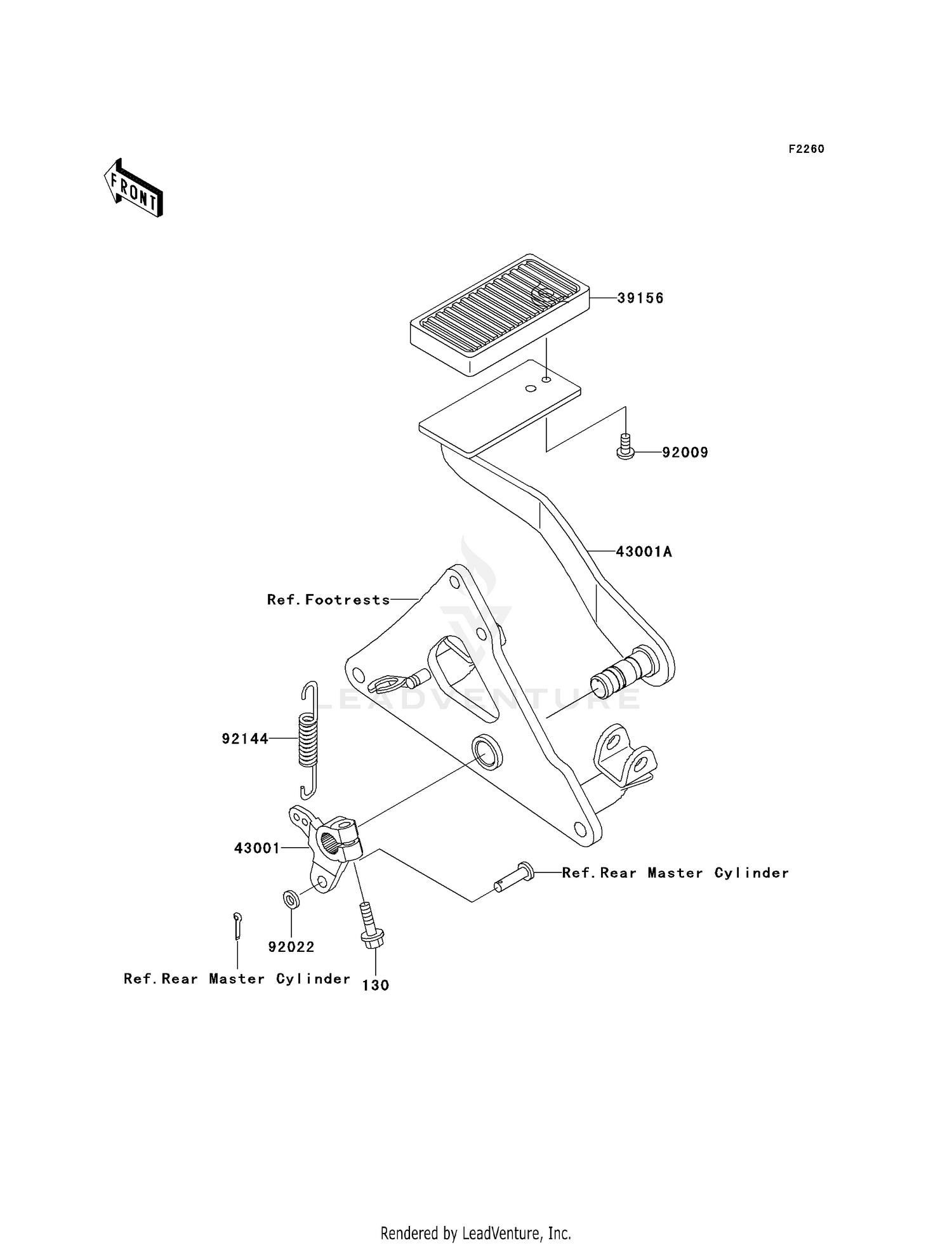 BRAKE PEDAL/TORQUE LINK