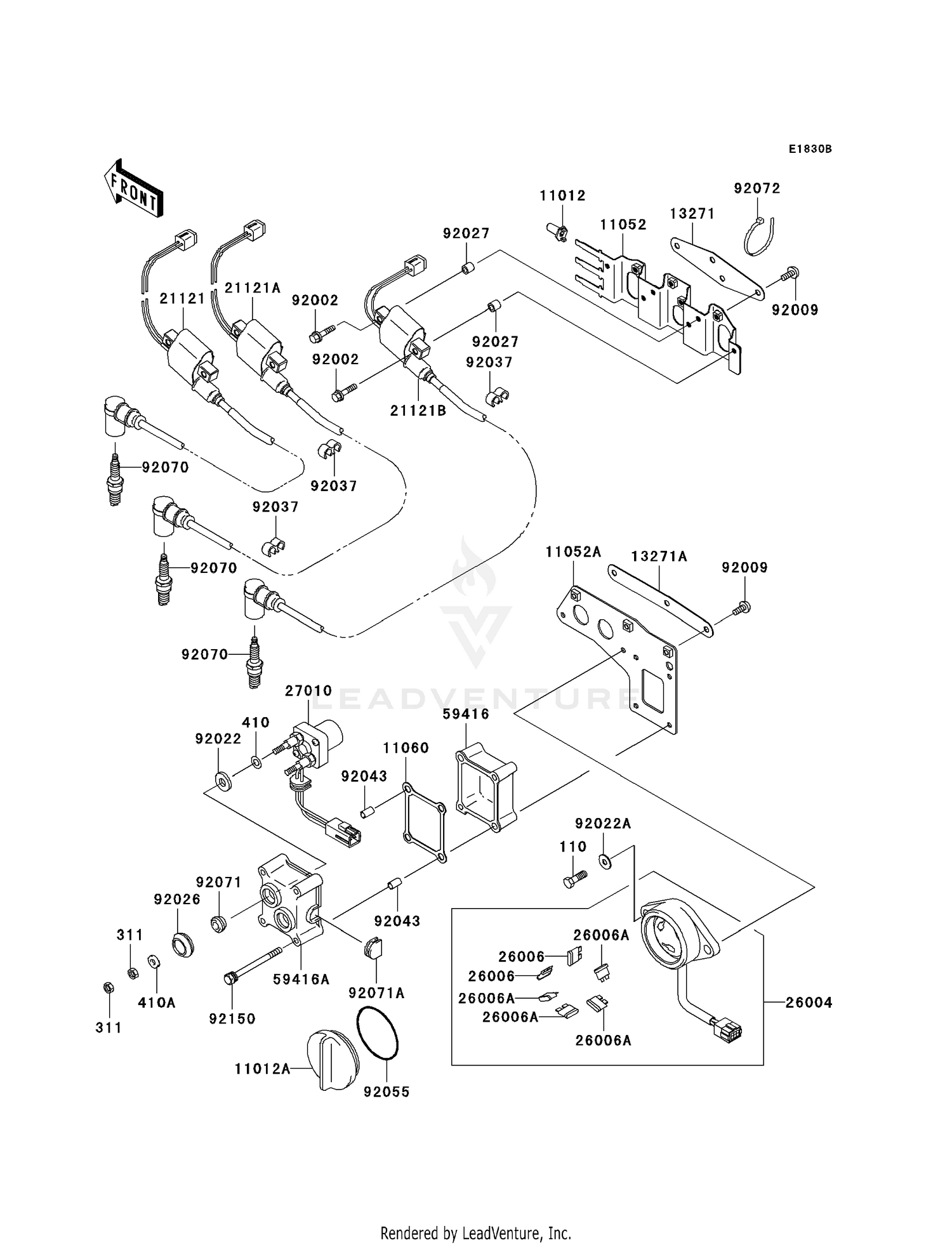 IGNITION SYSTEM (JH1100-B3/B4)