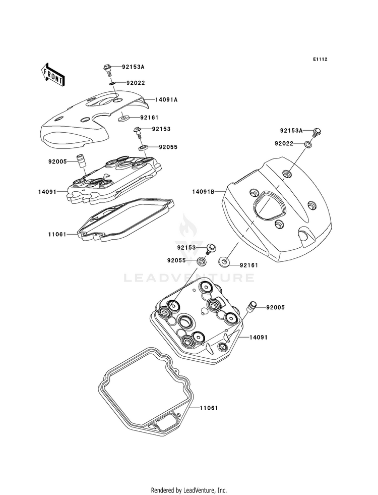 Cylinder Head Cover Schematic