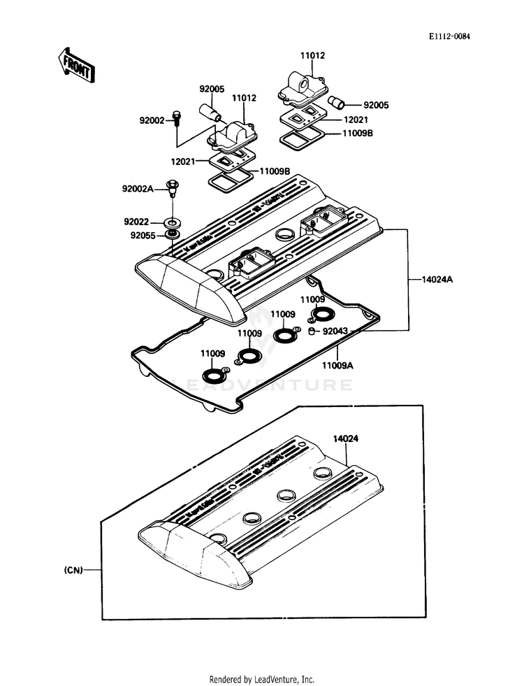 Cylinder Head Cover Schematic