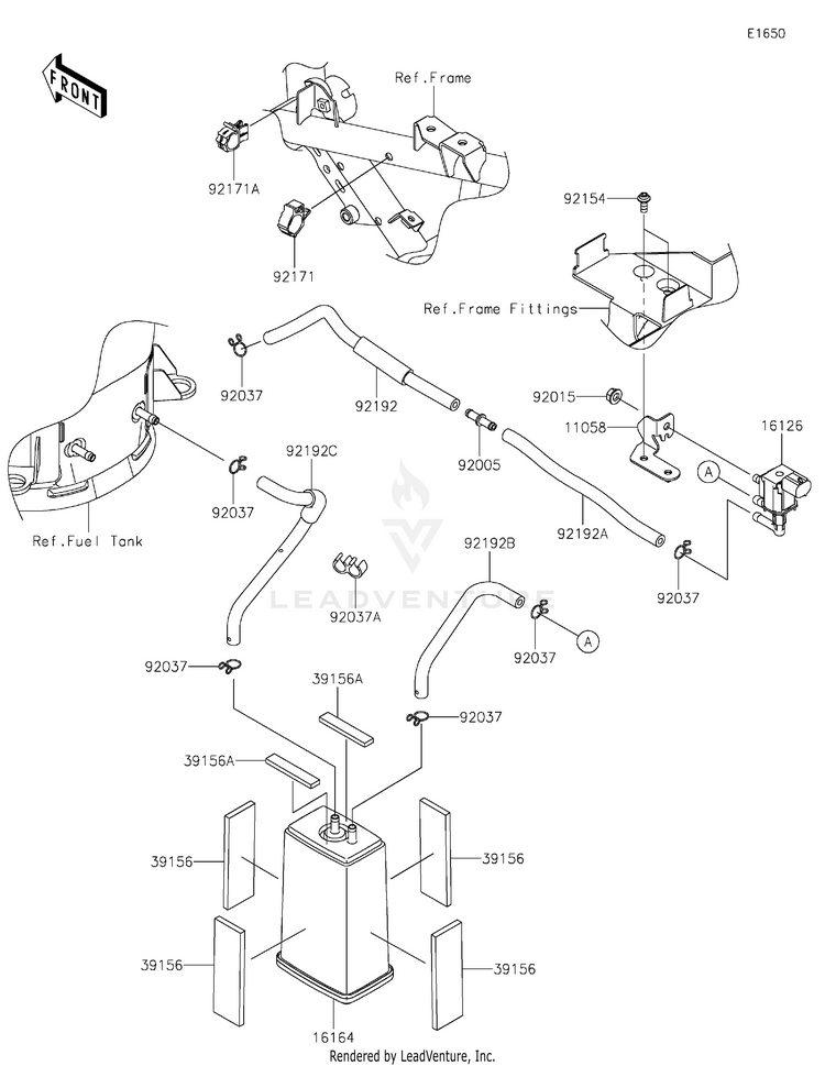 Fuel Evaporative System(Ca) Schematic