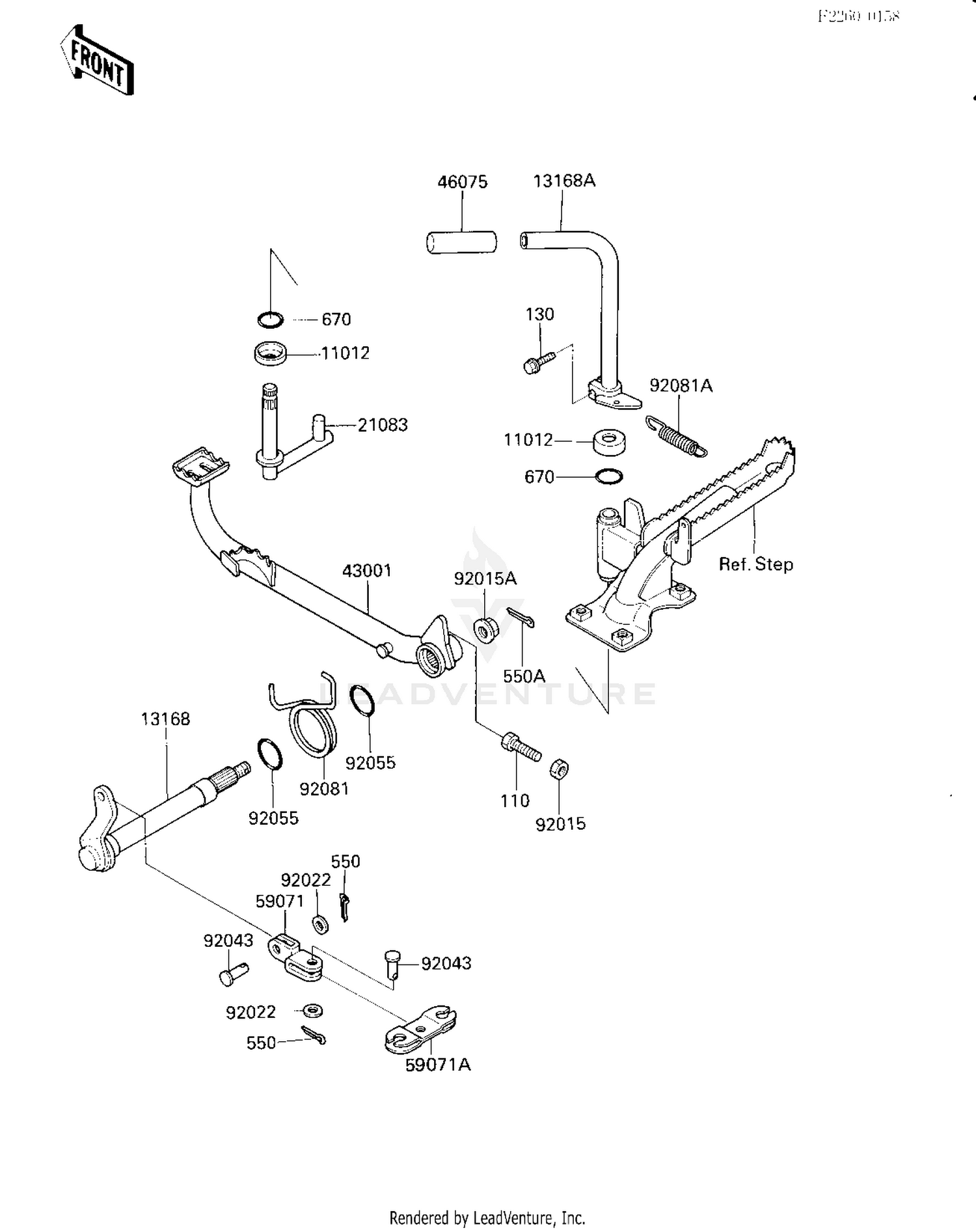 BRAKE PEDAL
