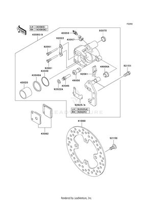 Front Brake Schematic