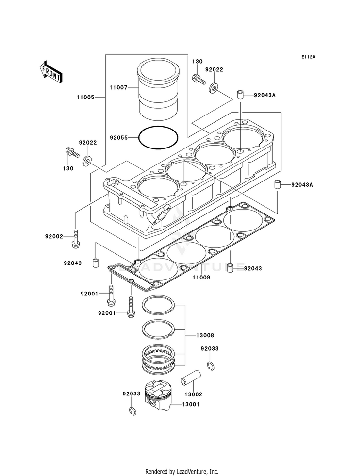 Cylinder/Piston(S) Schematic